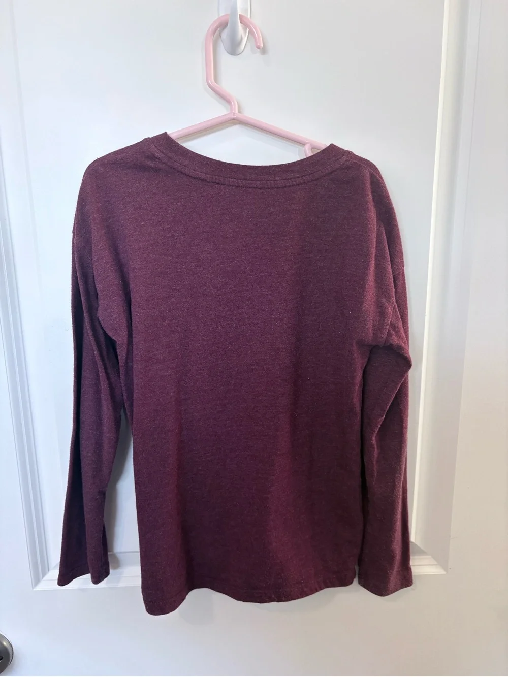 3/$10 - Kids Long Sleeve Mountain Graphic Tee - Shirt Burgundy